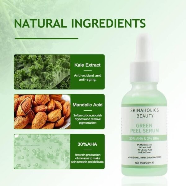 Chemical Peel 30% AHA 2% BHA Mandelic Acid Lactic Acid Glycolic Acid Kale 30G - The World's Best Online Tretinoin Store